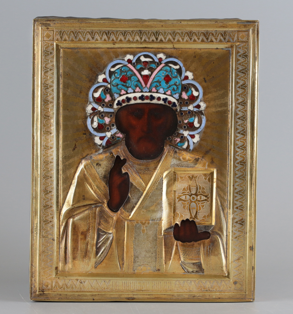 Икона Святой Николай Чудотворец 00403-23